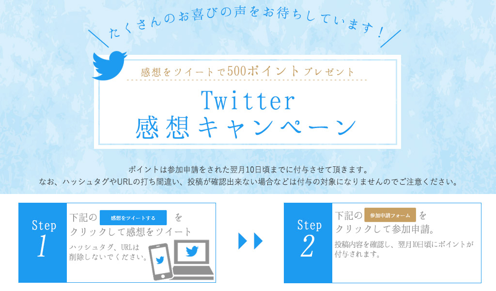 twitterキャンペーン