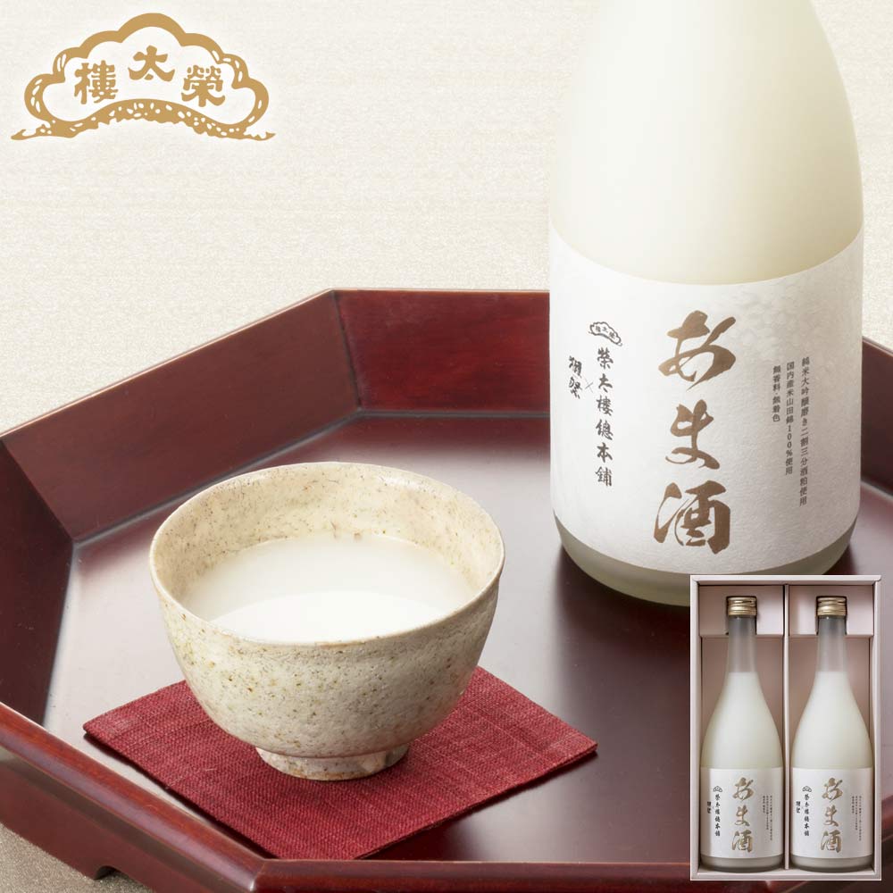 あま酒　榮太樓總本鋪×獺祭　2本入り