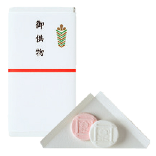 井桁橘型 紅白くず湯